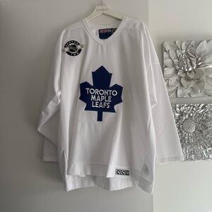 CCM x NHL Vintage Centre Ice Toronto Maple Leafs Practice Jersey